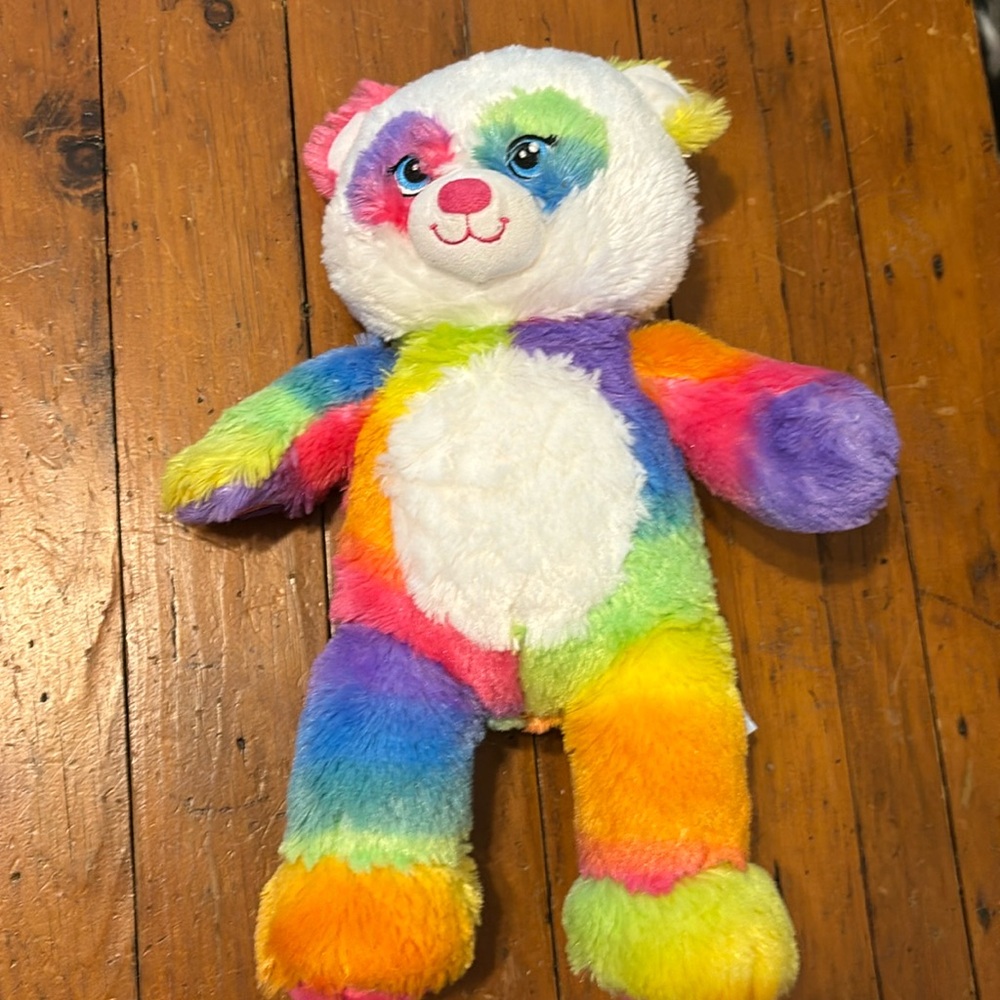 Build-A-Bear Rainbow Panda Plush Toy